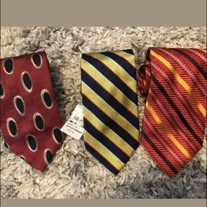 Men’s Jos. A. Bank tie lot OS
